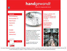 Tablet Screenshot of handgewandt.de